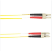 Black Box 3-m, LC-LC, 50-Micron, Multimode, Plenum, White Fiber Optic Cable - 9.84 ft Fiber Optic Network Cable for Network Device - First End: 1 x LC Male Network - Second End: 1 x LC Male Network - 128 MB/s - 50/125 &micro;m - White FOCMP50-003M-LCL